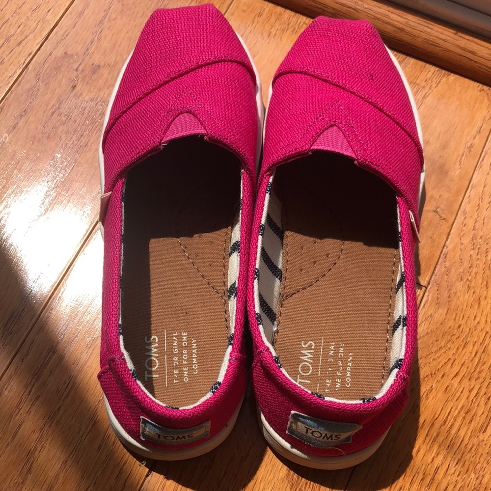 Tom: girls sneakers (pink/red)